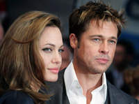 Brad Pitt and Angelina Joli