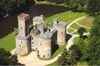 montbrun castle from the sky